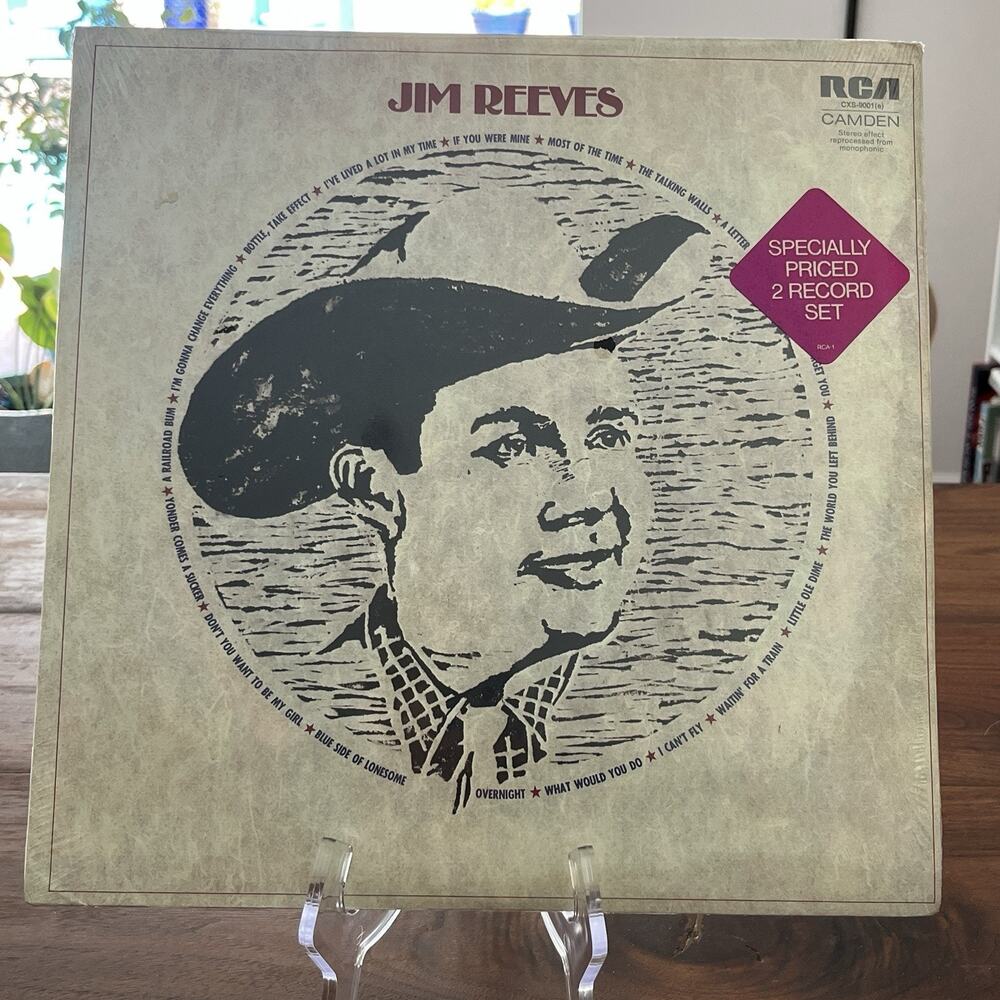 Jim Reeves They Remember Vinyl LP 1972 RCA Camden CXS-9001(e) Sealed